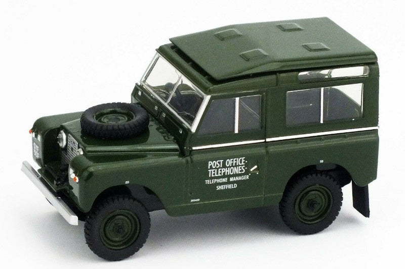 Oxford 1:76 Land Rover Series II SWB Hard Top Post Office Telephones