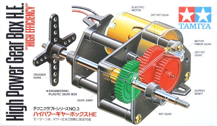 Tamiya High Power Gear Box He