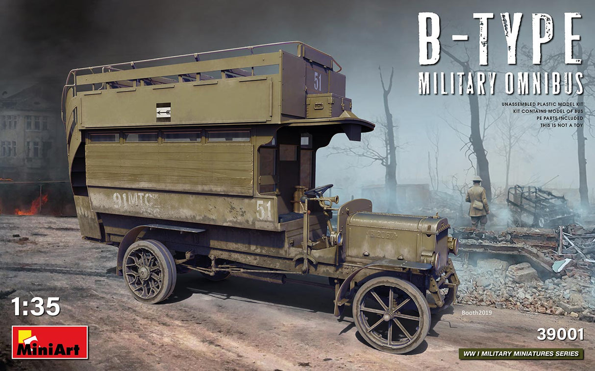Miniart 1:35 B-Type Military Omnibus