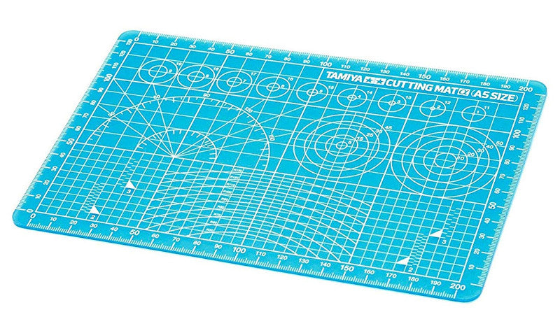 Tamiya Cutting Mat A5 Blue