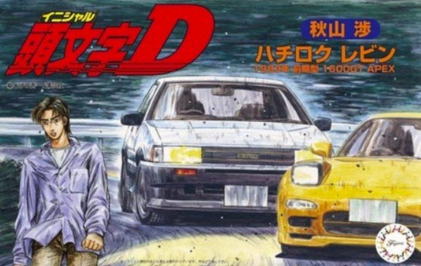 Fujimi 1:24 Initial D AE86 Wataru