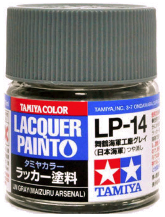 Tamiya Lacquer LP-14 IJN Grey Maizuru