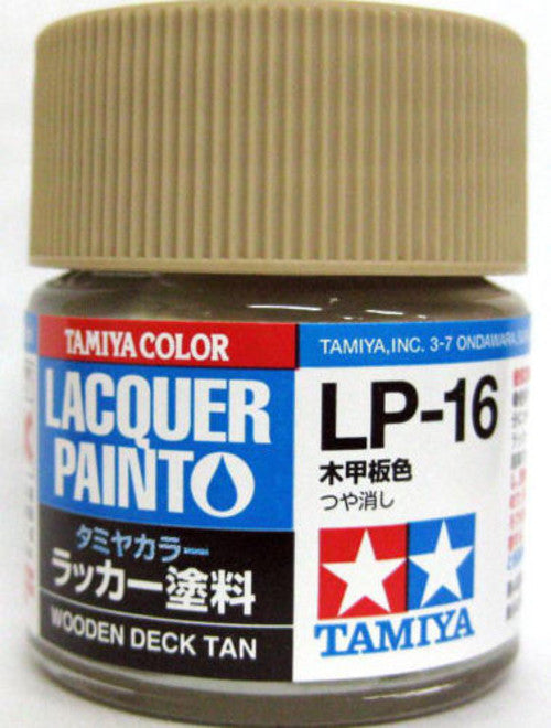 Tamiya Lacquer LP-16 Wooden Deck Tan