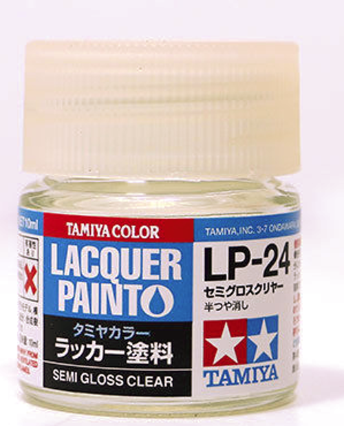Tamiya Lacquer LP-24 Semi Gloss Clear