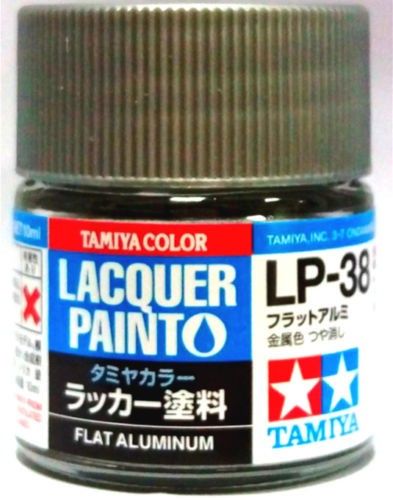 Tamiya Lacquer LP-38 Flat Aluminium