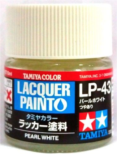 Tamiya Lacquer LP-43 Pearl White