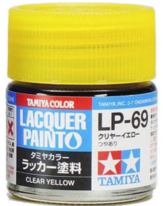 Tamiya Lacquer LP-69 Clear Yellow