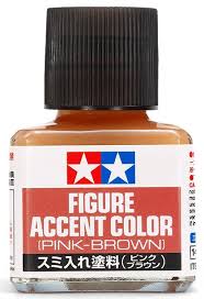 Tamiya Figure Accent Colour Pink-Brown