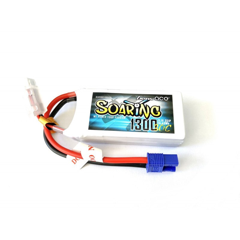 Gens Ace 11.1V 1300mAh Lipo Battery