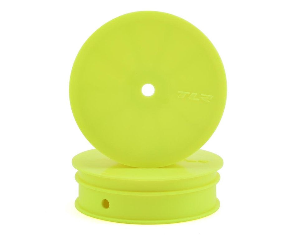 TLR Narrow Front Wheel, Stiffezel, Yellow (2)