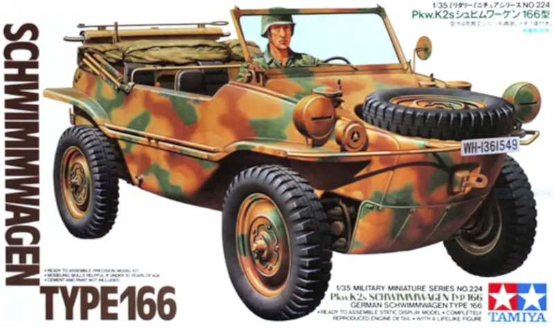 Tamiya 1:35 Schwimmwagen Type 166