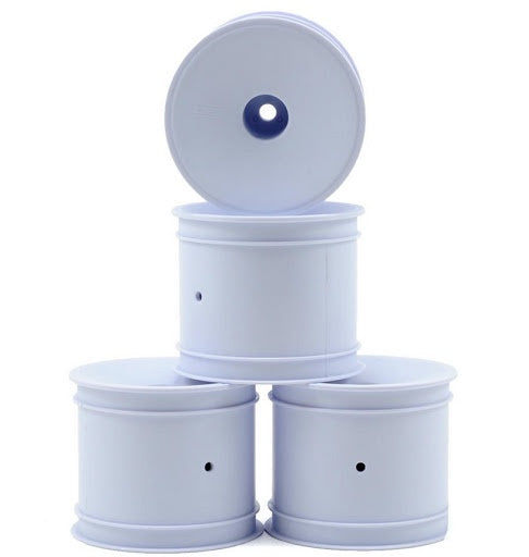 JC Truck Wheels White 4pc