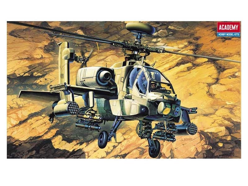 Academy 1:48 AH-64A Apache