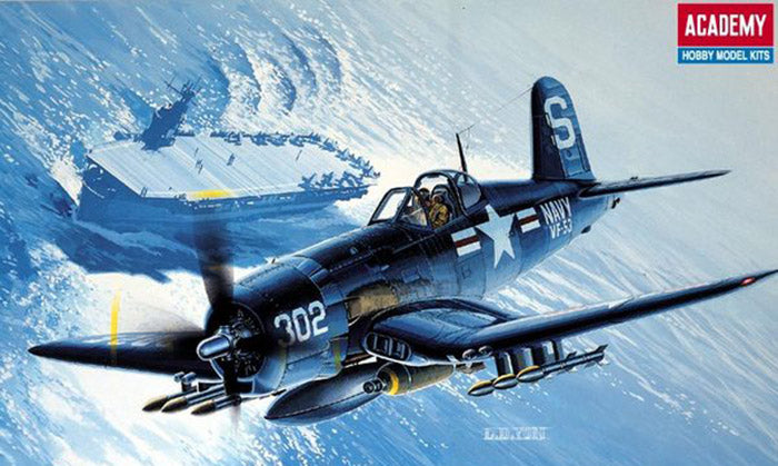 Academy 1:48 F4U-4B Corsair USN