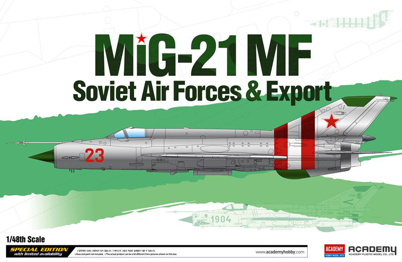Academy 1:48 Mig 21MF Soviet Air Force & Export