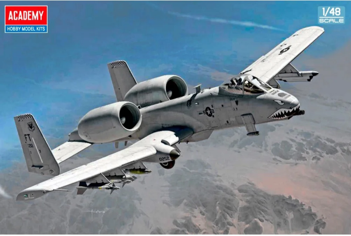 Academy 1:48 USAF A-10C 75FS Flying Tigers