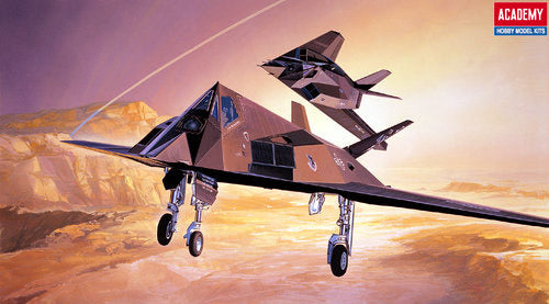 Academy 1:72 F-117A Stealth Attack Bomber