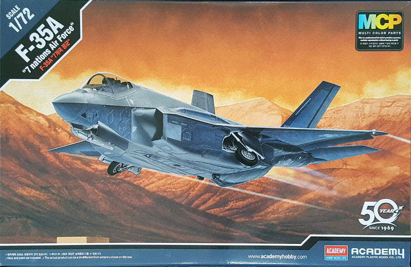 Academy 1:72 F-35A 7 Nations Air Force