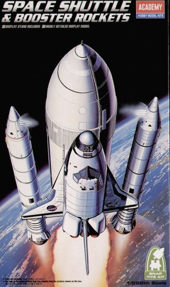 Academy Space Shuttle & Booster Rockets