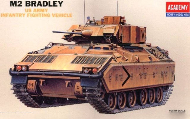 Academy 1:35 M2 Bradley U.S. Army IFV