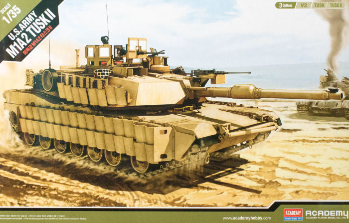 Academy 1:35 US Army M1A2 Abrams Tusk II