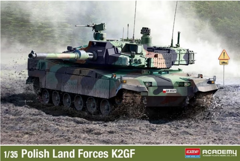 Academy 1:35 Polish Land Forces K2GF
