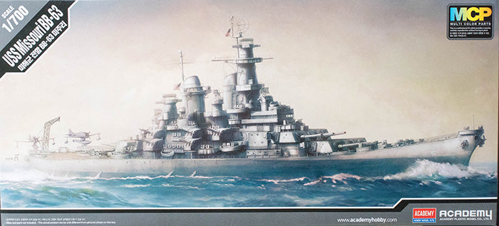 Academy 1:700 USS Missouri BB-63