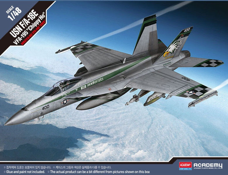 Academy 1:72 USN F/A-18E VFA-195 "Chippy Ho"