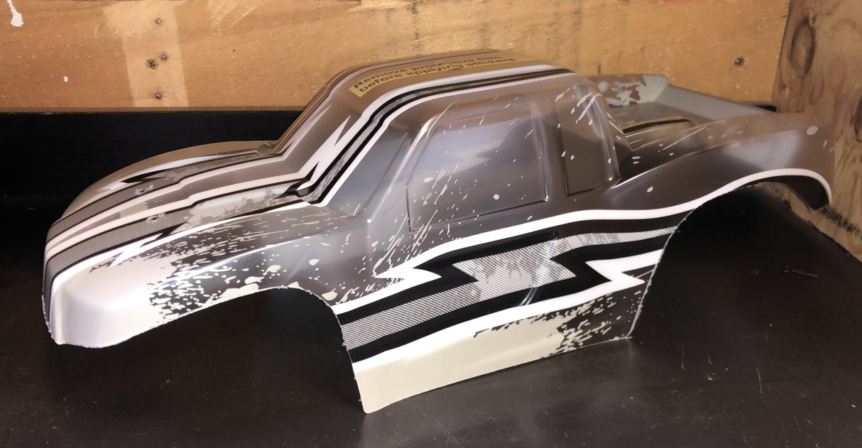 ECX AMP 1:10 Clear Body with Printed Graphics