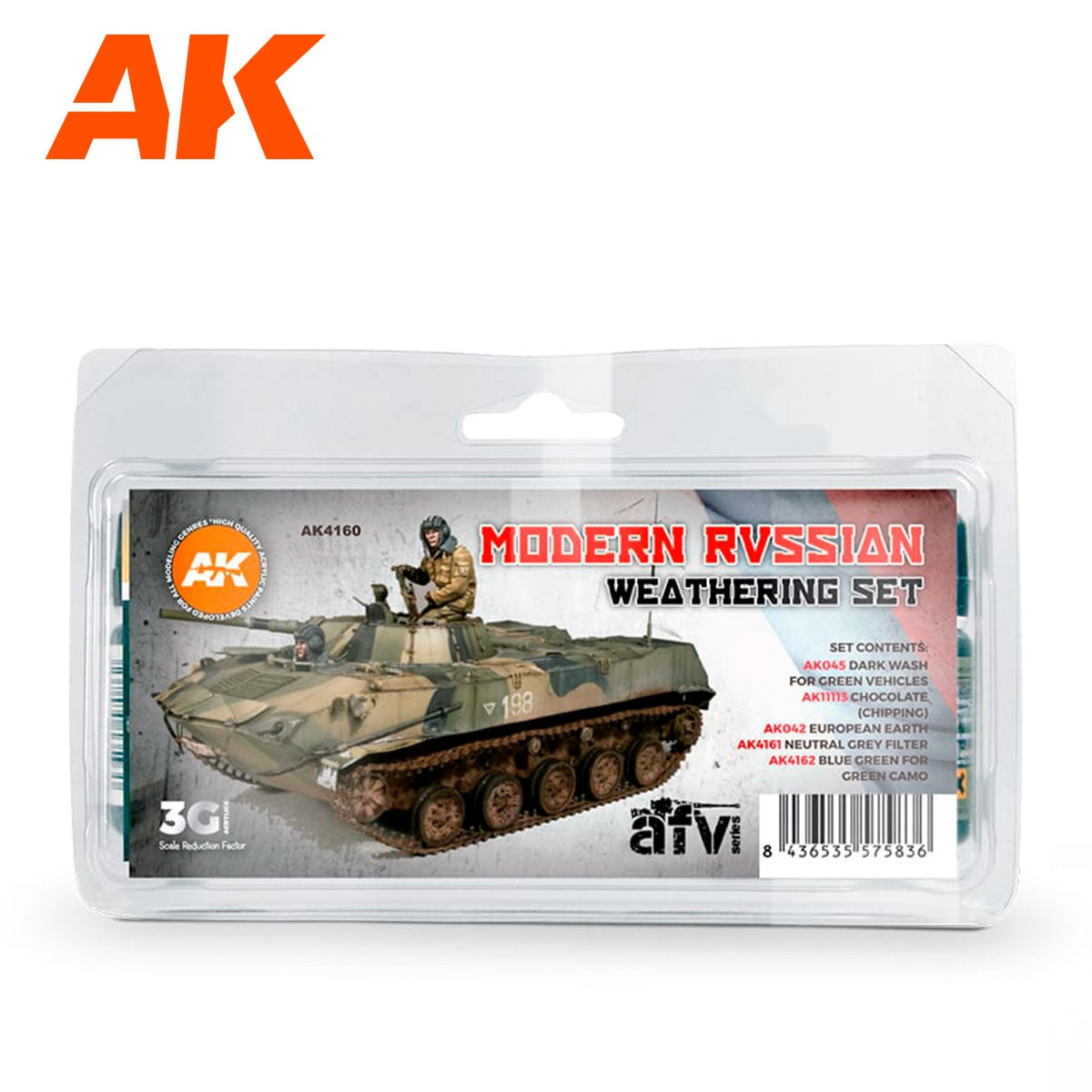 AK Interactive Modern Russian Weathering Set
