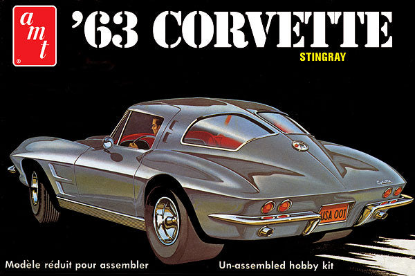 AMT 1:25 '63 Chevrolet Corvette