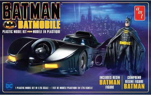 AMT 1:25 '89 Batmobile w Figure
