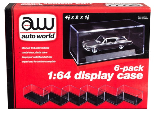 AMT 1/64 AUTO WORLD DISPLAY CASE (6 PACK)