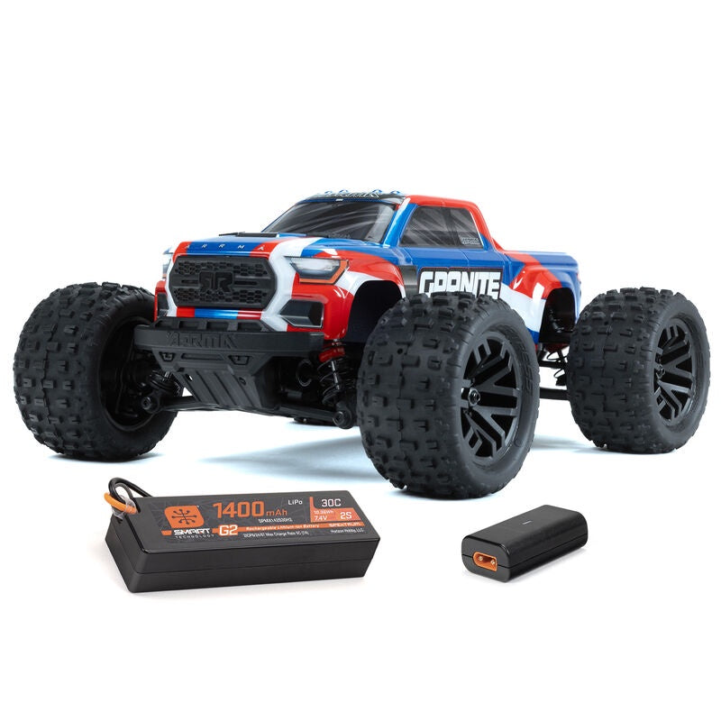 1/18 GRANITE GROM MEGA 4X4 Monster Truck RTR Blue