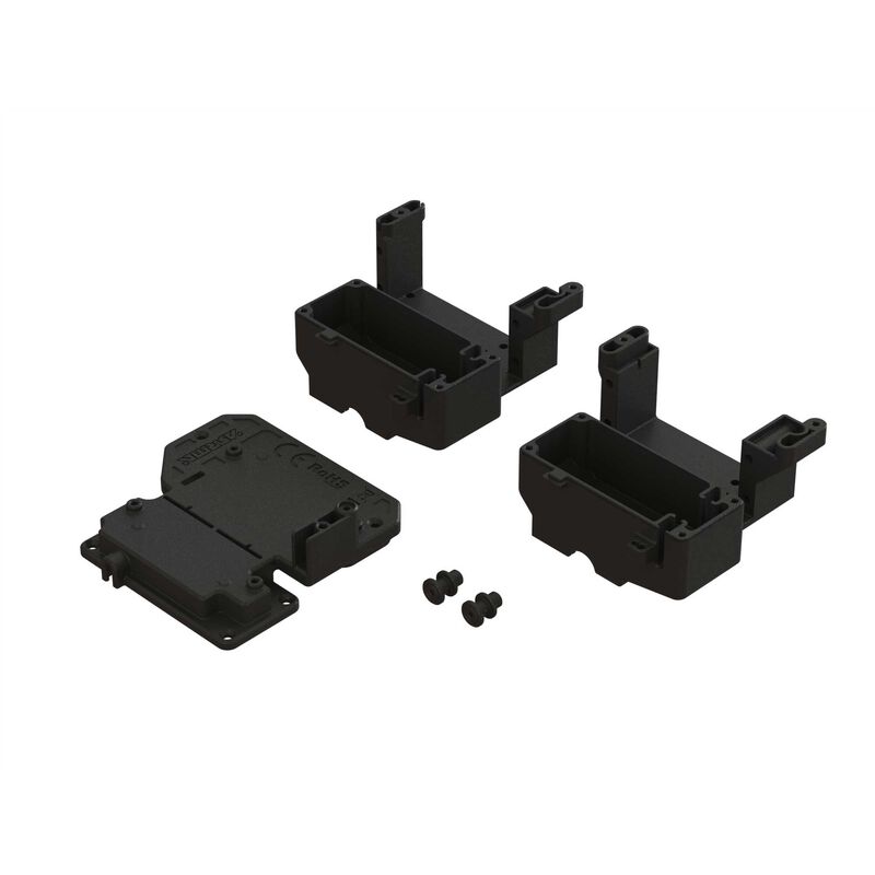 Receiver Box 8S Kraton/Outcast Std & 1/5th Servo Mounting by ARRMA