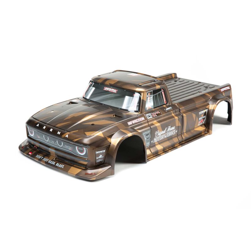 Infraction Finished Body (Matte Bronze Camo) by ARRMA