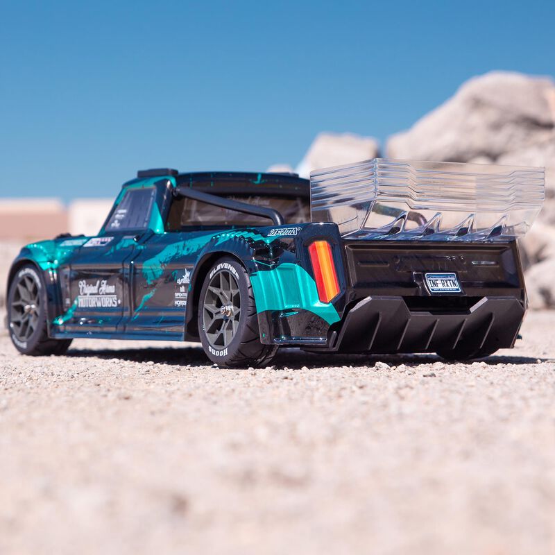 Arrma 1/8 INFRACTION 4X4 3S BLX Resto-Mod Truck Black/Teal