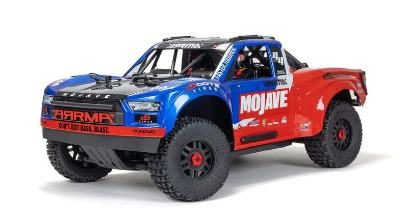 Arrma 1/8 MOJAVE 4X4 4S BLX Desert Truck RTR, Blue