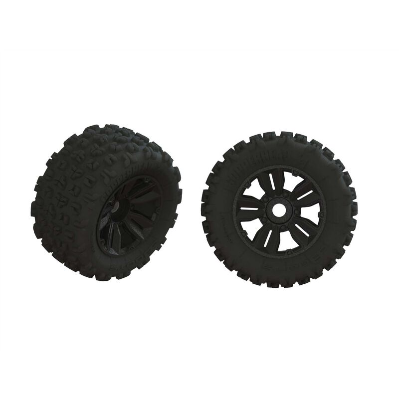 Dboots 'Copperhead2 SB MT' Tire Set Glued (1 Pair) by ARRMA