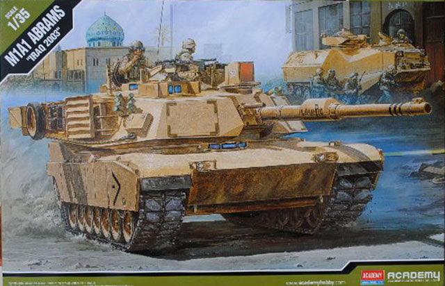 Academy 1:35 M1A1 Abrams Iraq 2003