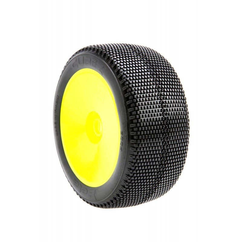 Beta 1:8 Truggy CUBEZ Soft (2) Yellow Wheel