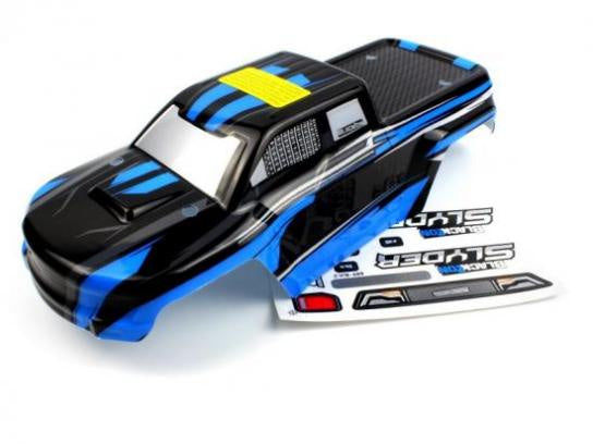 Blackzon - 1/16 Slyder MT Replacement Body Black/Blue