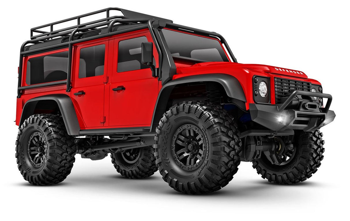Traxxas TRX-4M 1/18 Land Rover Defender Crawler Red