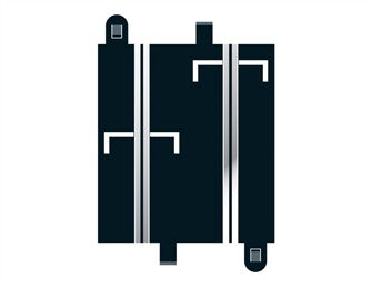 Scalextric Digital Half Straight Grid 2