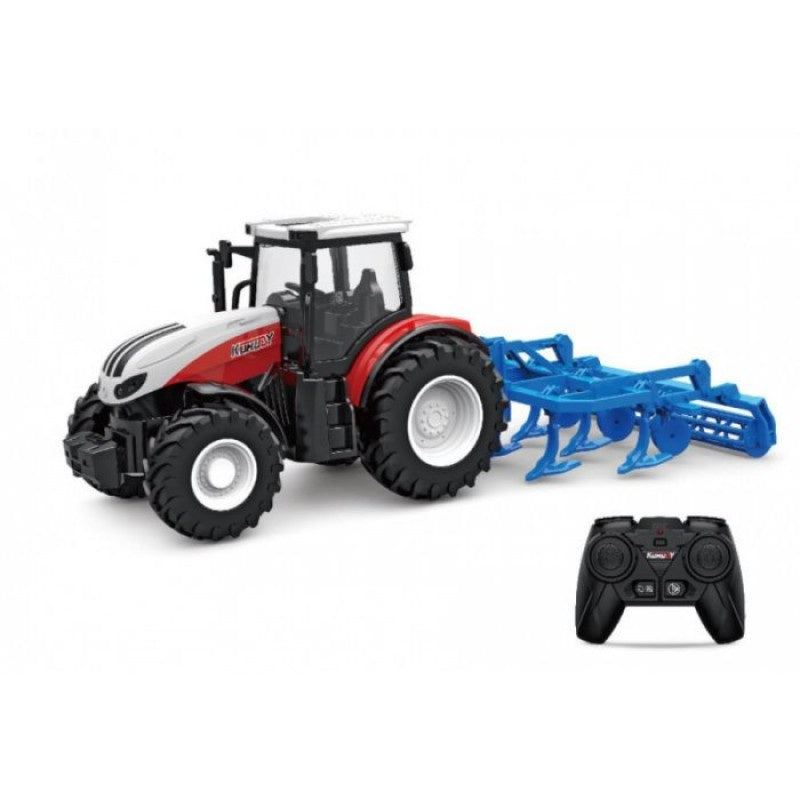 Huina 1:24 RC Tractor w/ Cultivator/Roller
