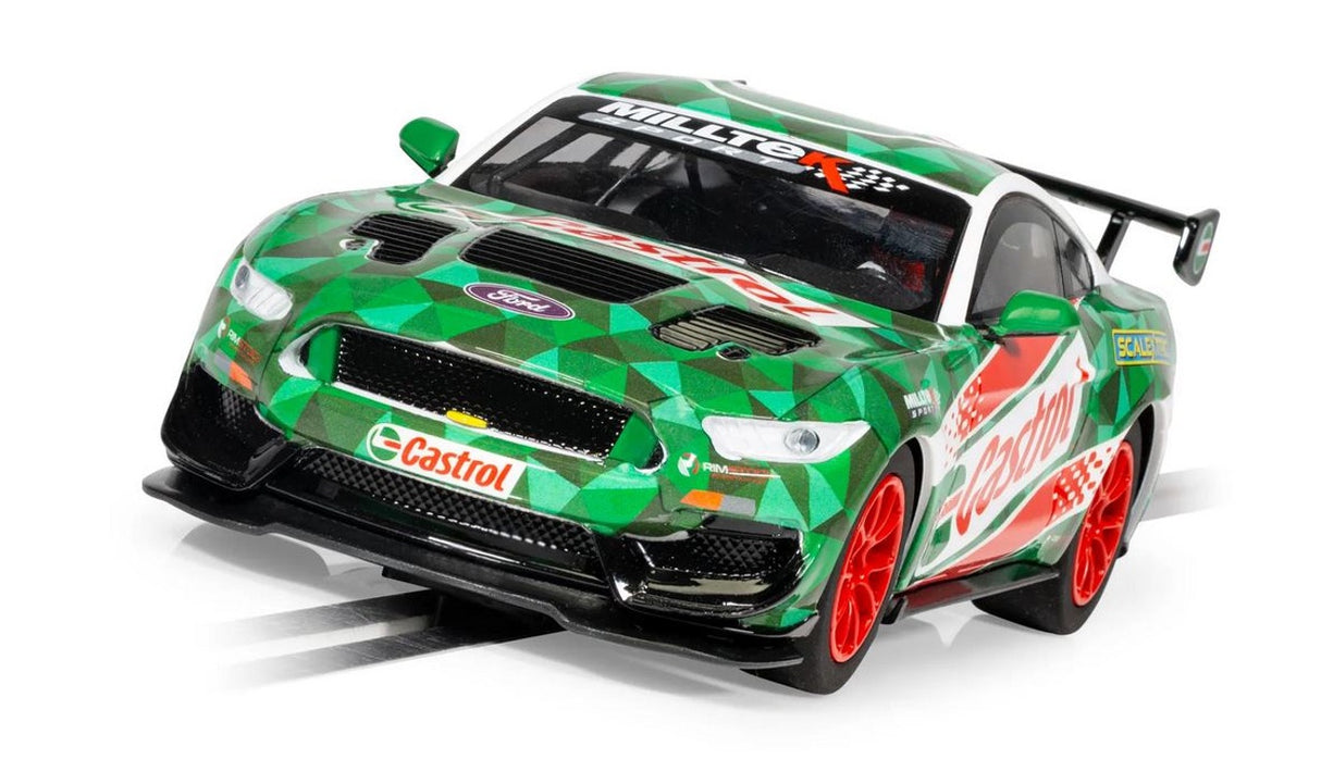 Scalextric Ford Mustang GT4 Castrol Drift Car