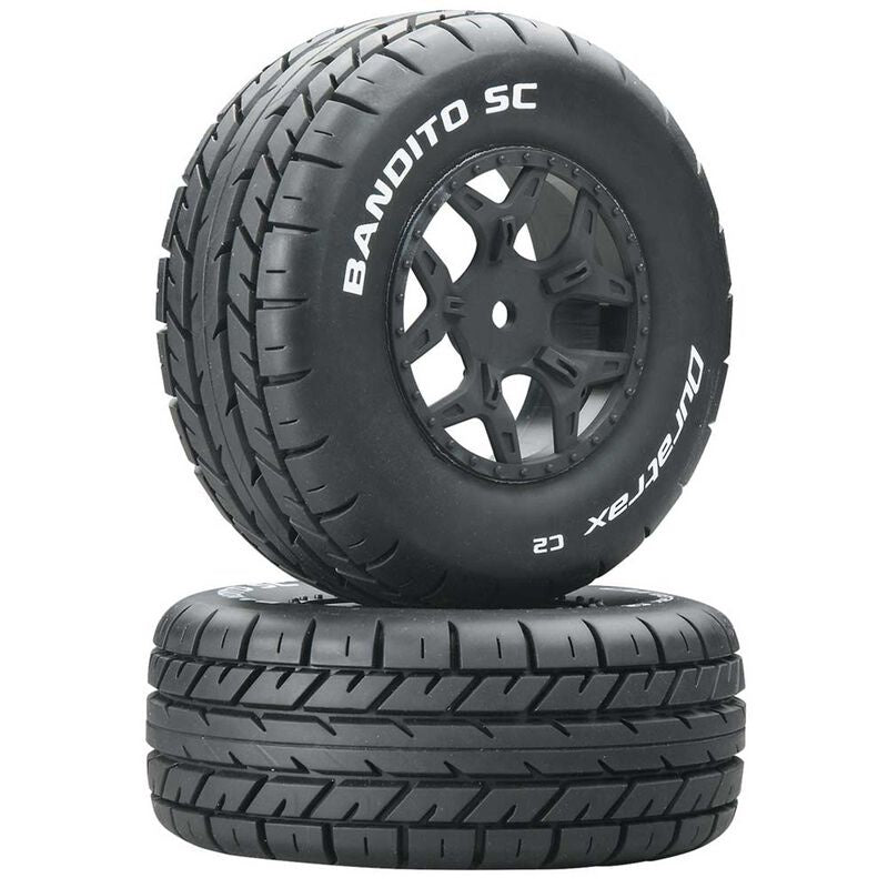 Duratrax Bandito SC Tire C2 Mounted SCTE 4x4 (2)