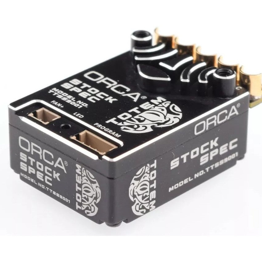 Pre-Order ORCA Blinky Pro Totem 100AMP ESC 10.5t Limit (Pre wired)