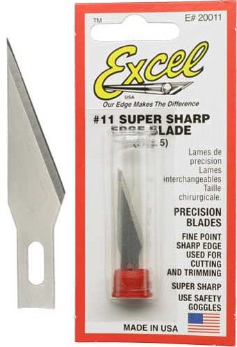 Excel #1 Standard Blades B11 Pk5