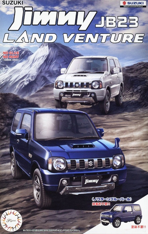 Fujimi 1:24 Suzuki Jimny JB23 Land Venture Blue Pearl